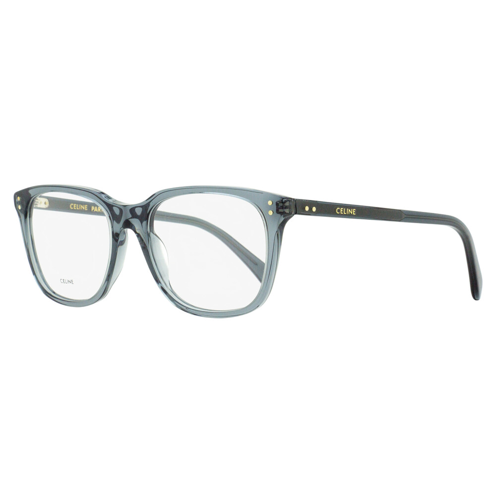 Celine Soft Rectangular Eyeglasses CL50082I 090 Transparent Gray 55mm